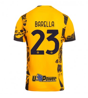 Inter Milan Nicolo Barella #23 Tredje Tröja 2024-25 Kortärmad